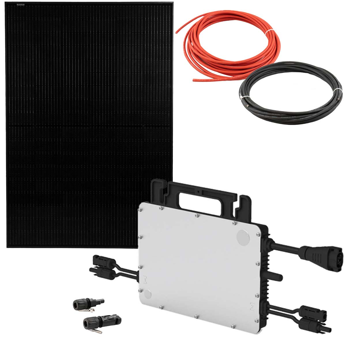 Hoymiles HMS-1600-4T 1,6kW  Balkonkraftwerk mit 4 x 400W Module