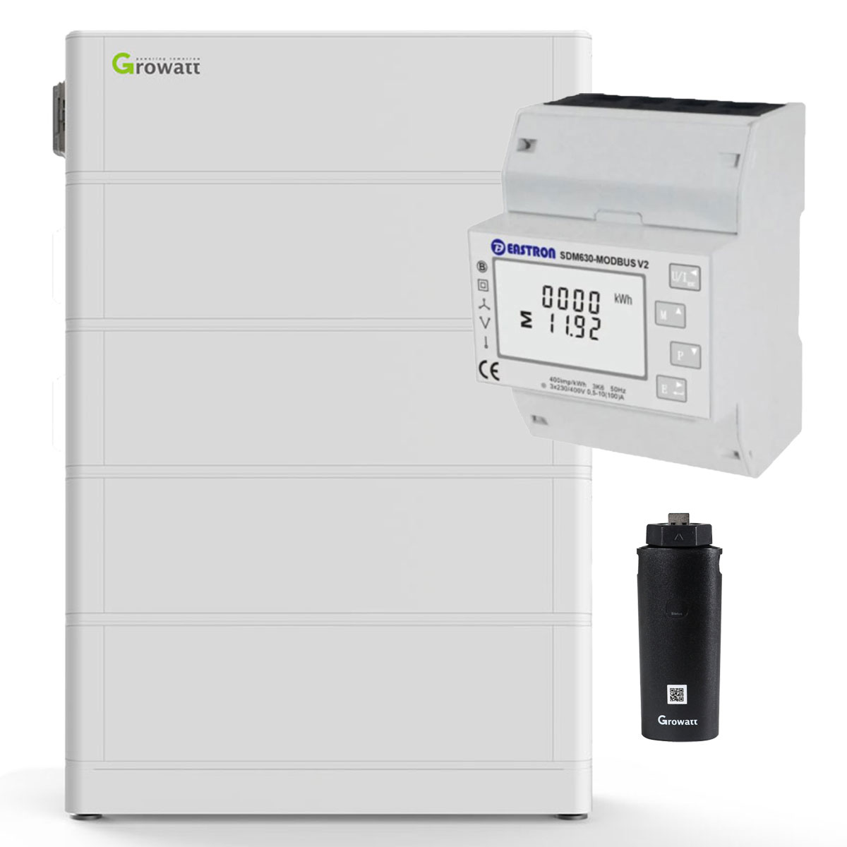Growatt ARK 10.2kWh Hochvolt-Solarspeicher-Set für Growatt MIN XH Serie