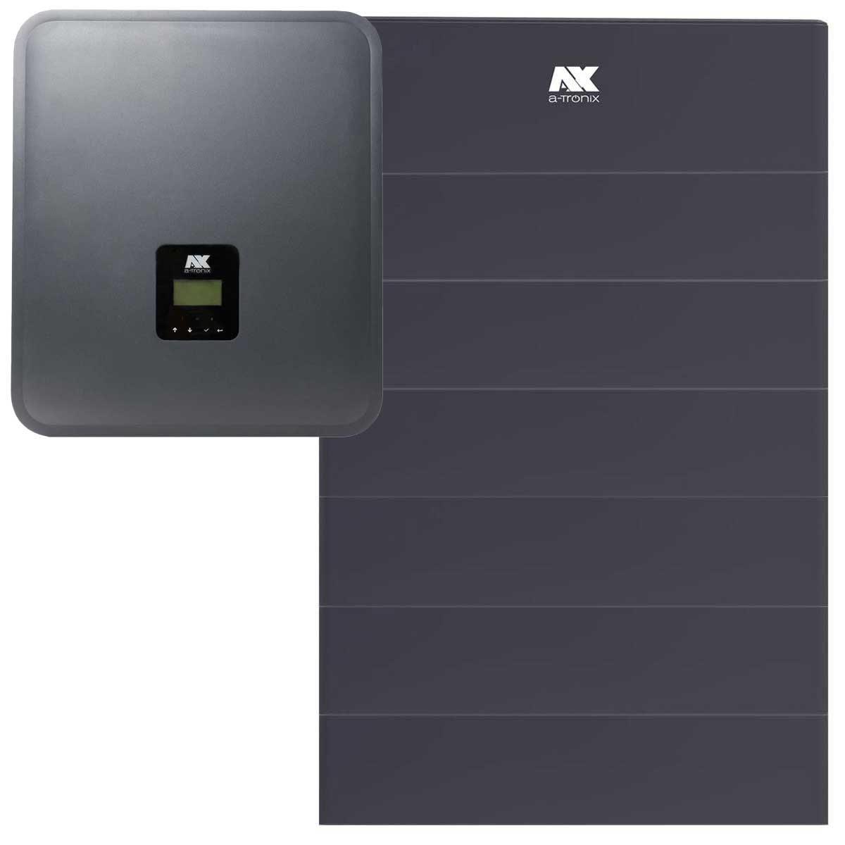 a-TroniX AX 8,0kW-3ph Hybrid Wechselrichter und 20,16kWh Speicher