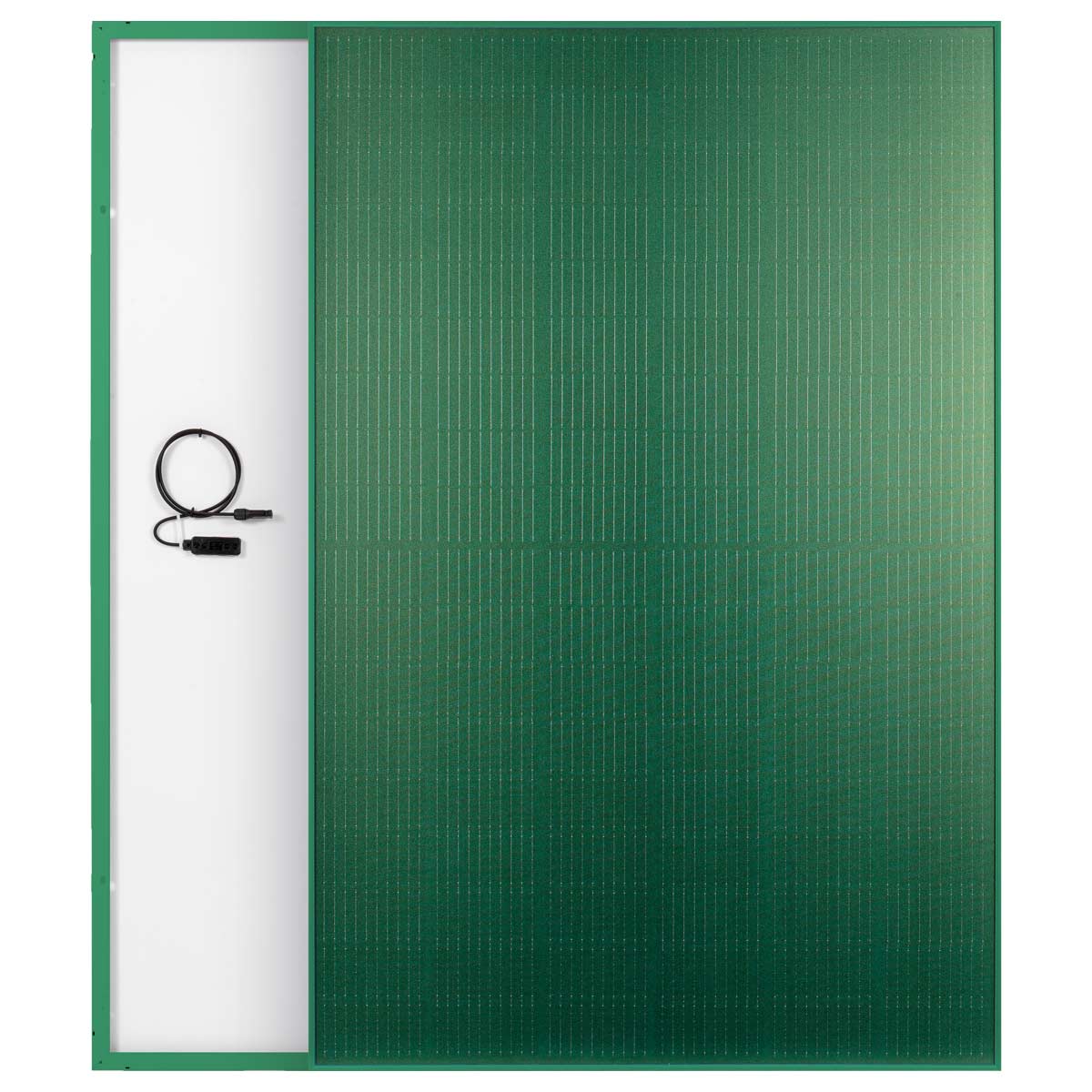 FuturaSun Silk Nova Green 390 Watt farbiges Solarmodul, grün, für Photovoltaik-Anlagen