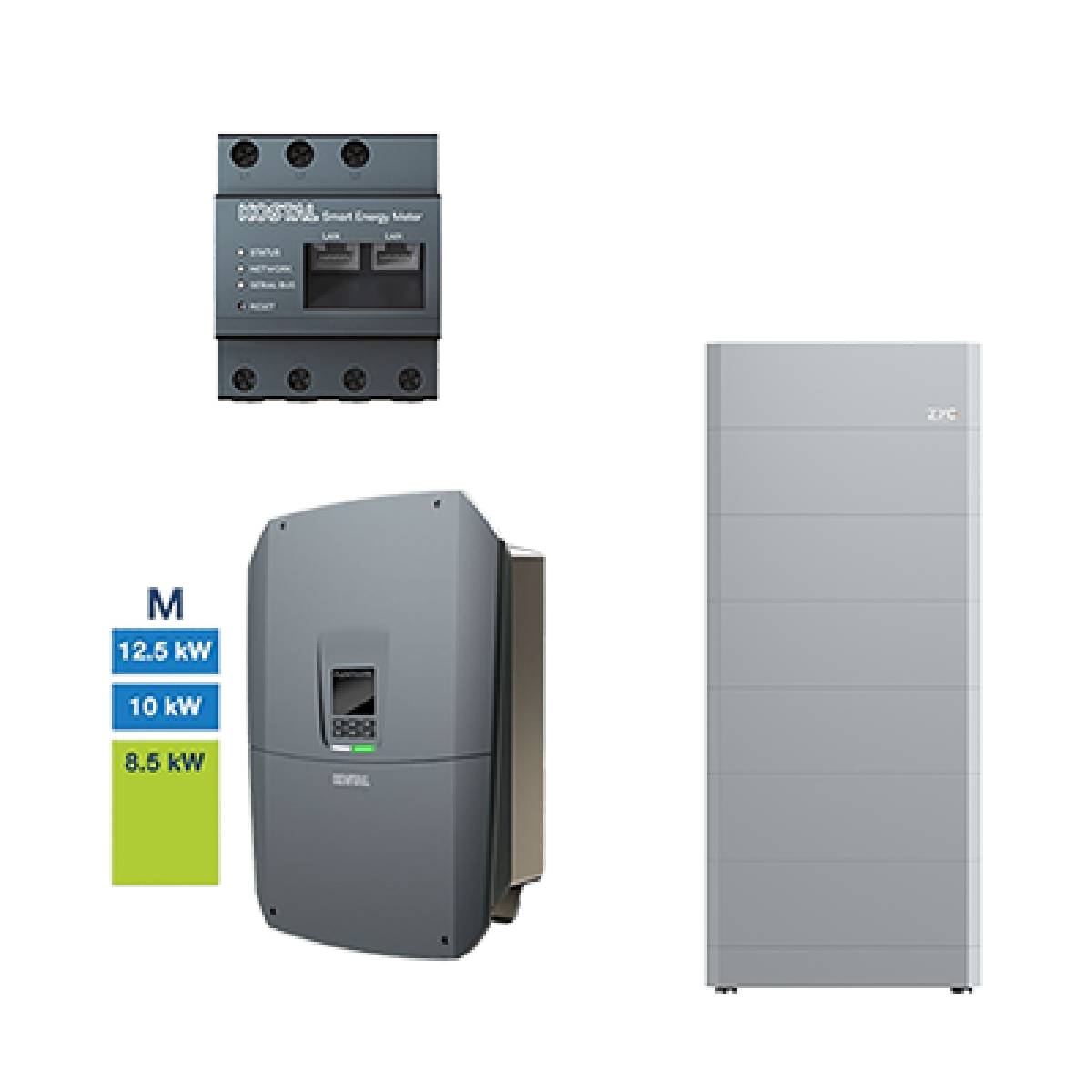 Kostal PLENTICORE M G3 mit ZYC SIMPO HV 19.2 Hochvolt Solarspeicher, 19,2 kWh