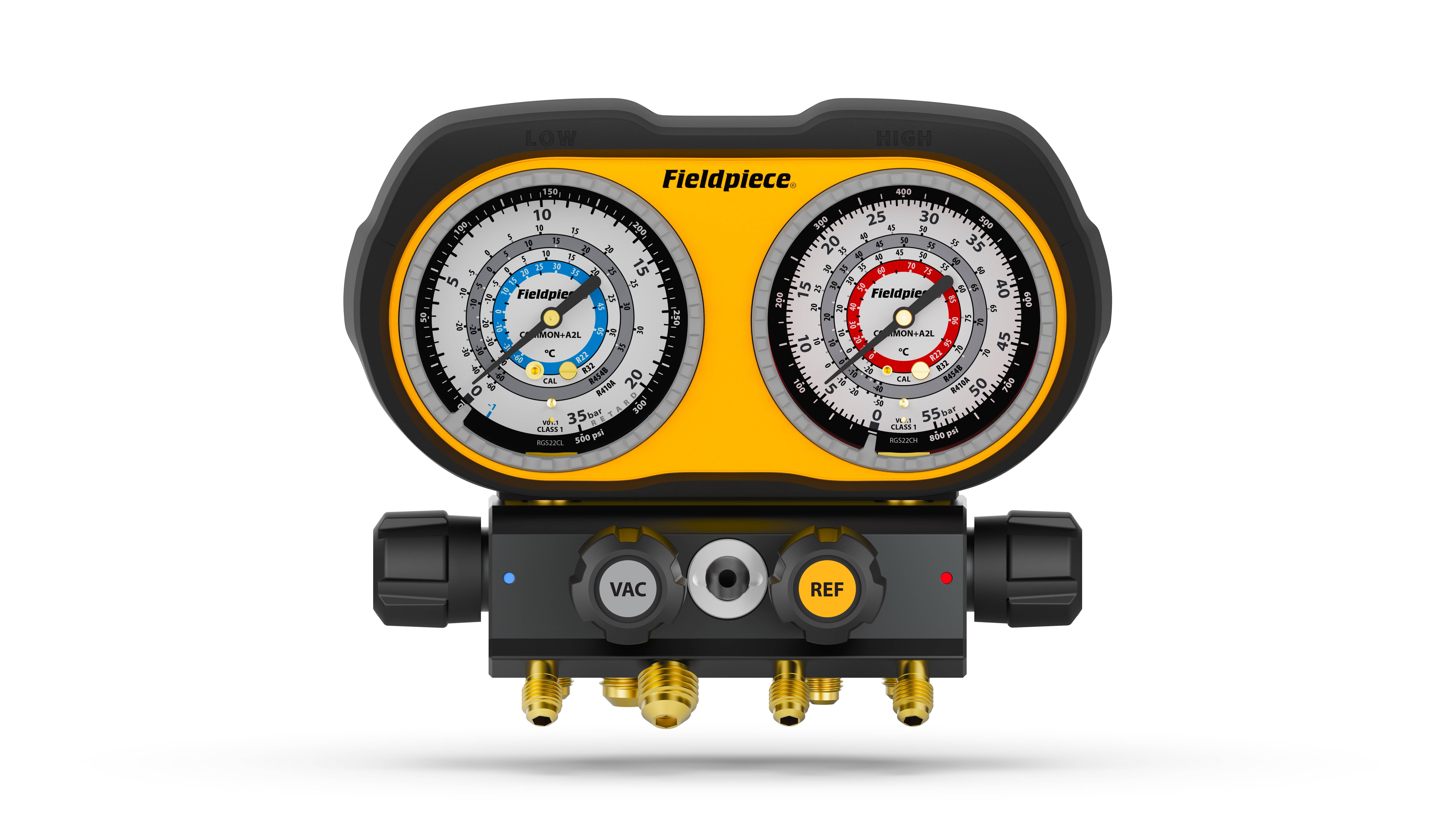 Fieldpiece Analogue Manifold, 3 Port, A3, Celsius Fieldpiece Analogue ...