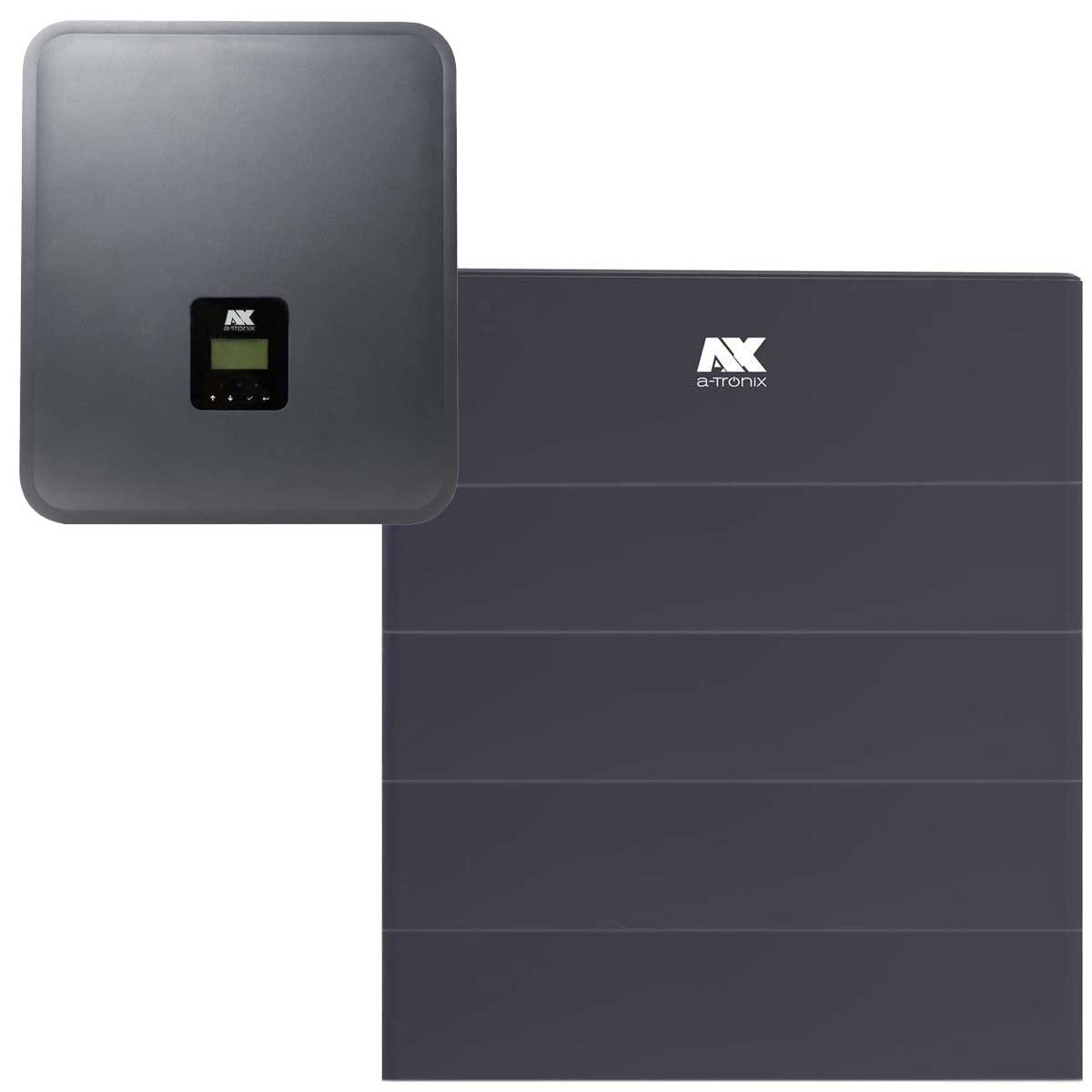 a-TroniX AX 10,0kW-3ph Hybrid Wechselrichter und 14,4kWh Speicher