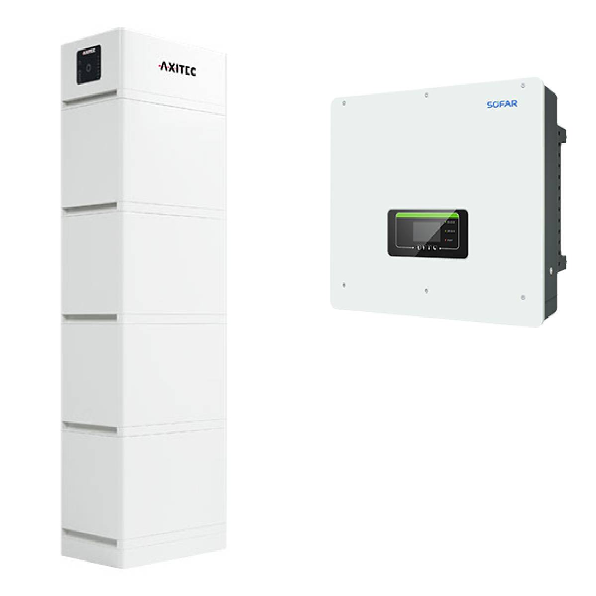 SOFAR HYD 20KTL-3PH mit AXIstorage Li SV2 13.5 Hochvolt Solarspeicher, 13,5 kWh