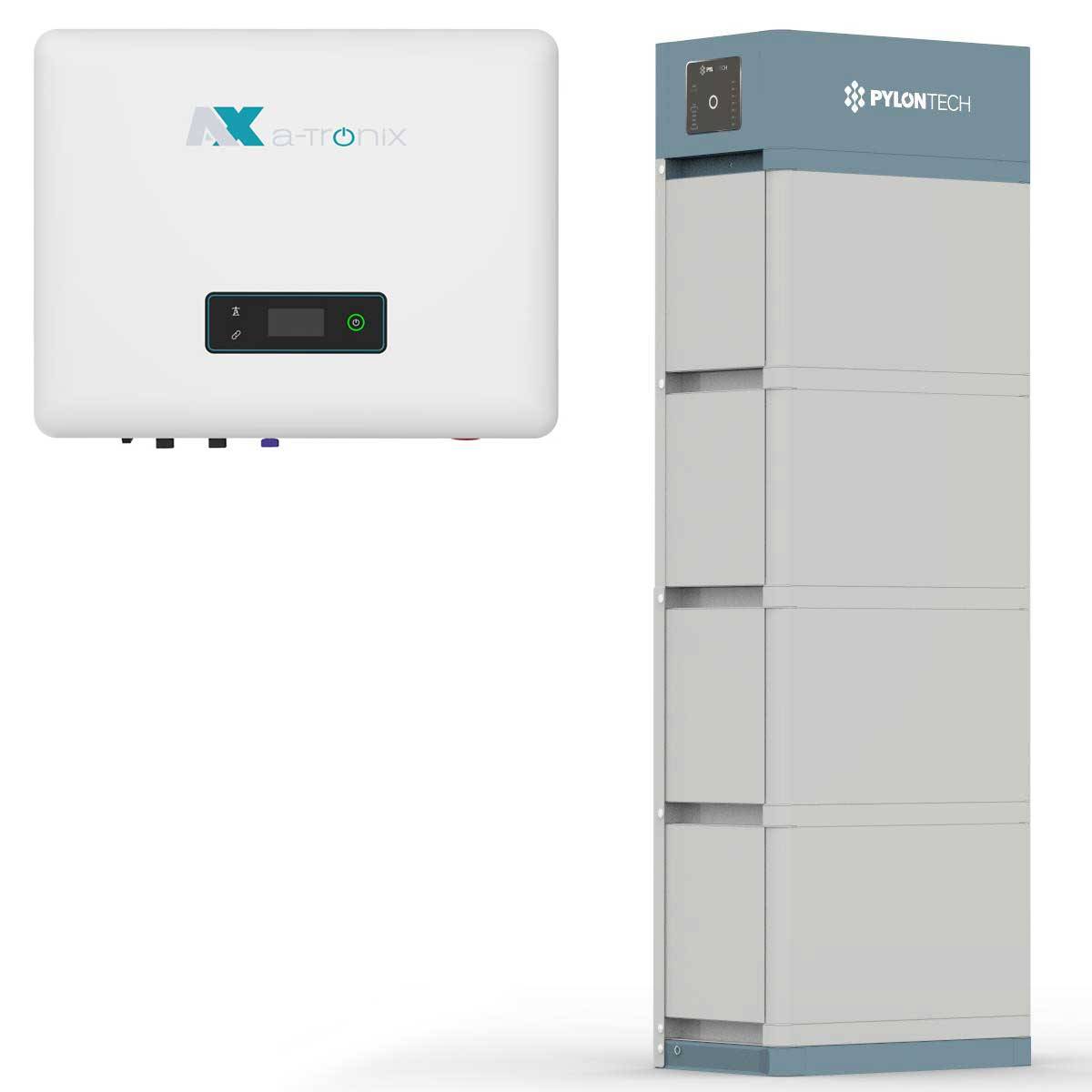 a-TroniX Hybridpower AX2 3ph 20kW-40 Hybrid Wechselrichter mit 14,21 kWh Solarspeicher-Set