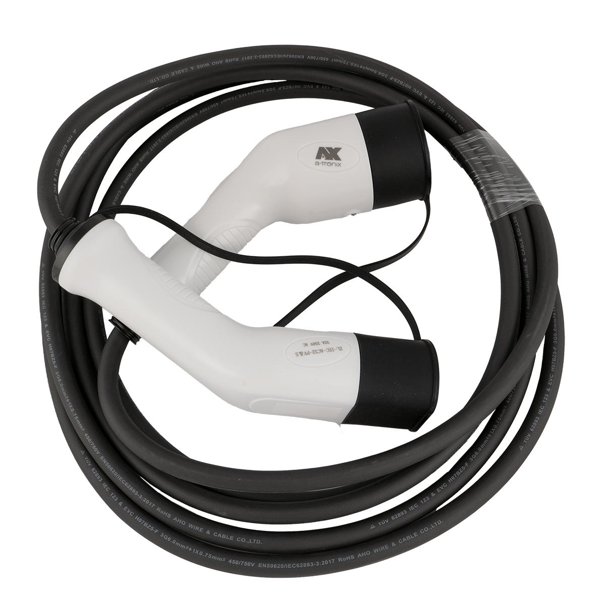 a-TroniX Verlängerungskabel 5m 32A 1 Phase 230V Typ 2