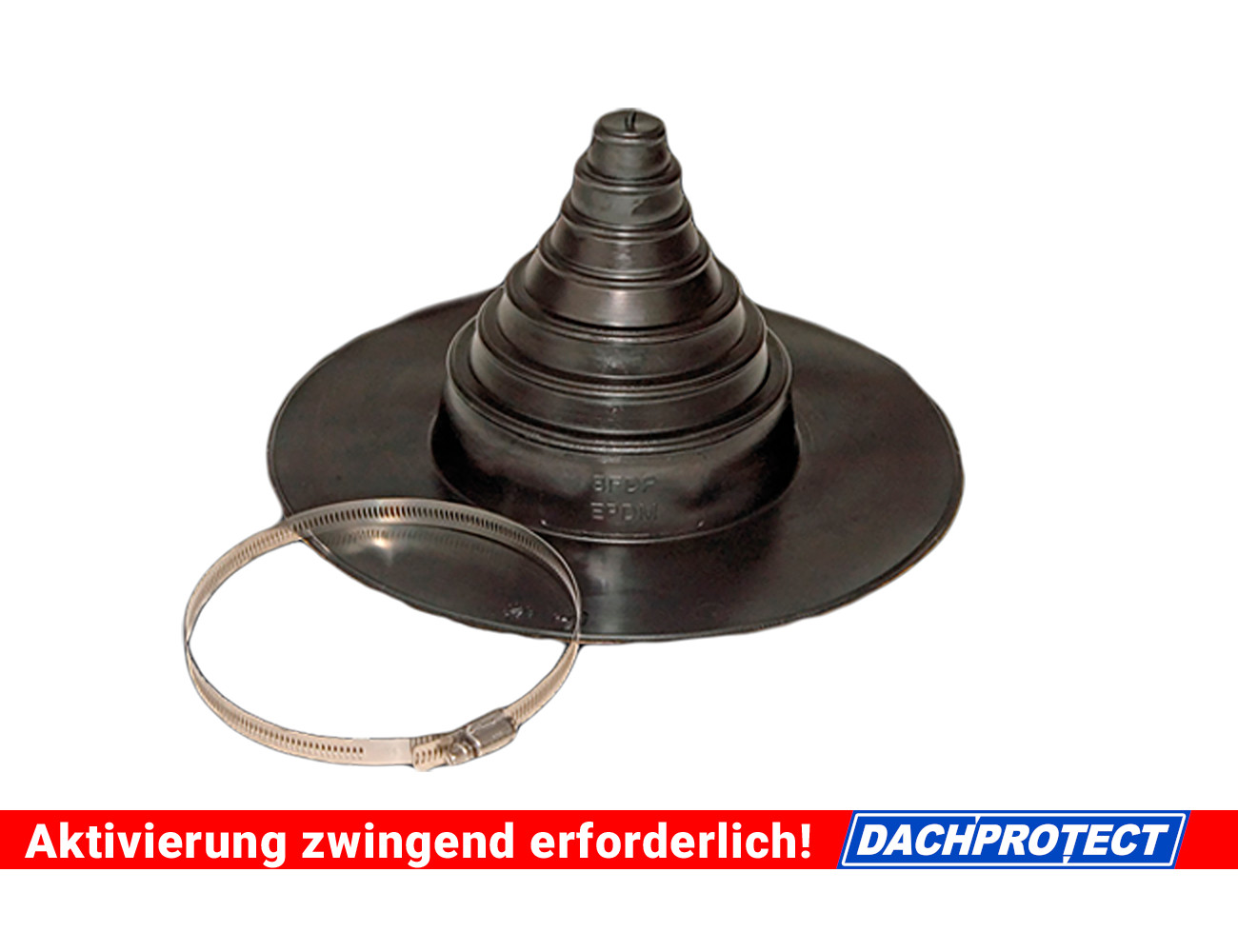 DACHPROTECT Rohrmanschette Durchmesser 25 - 150mm