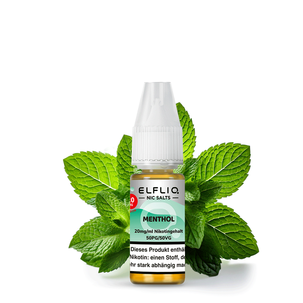 ELFBAR ELFLIQ Menthol Nikotinsalz Liquid 10ml 20mg Nikotin