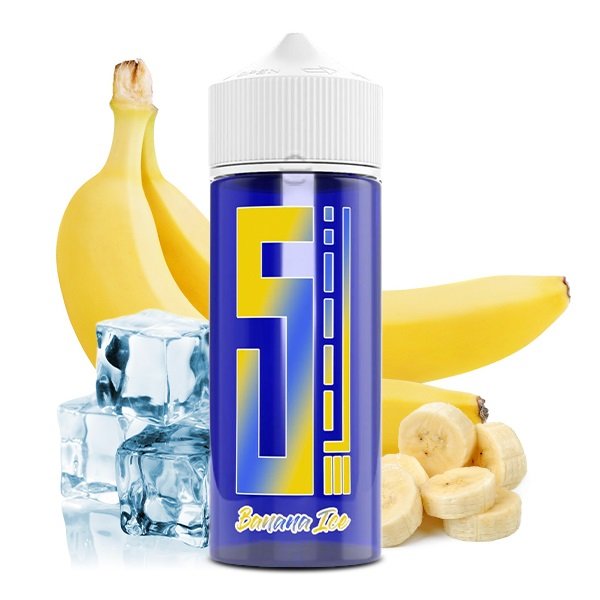 5EL Blue Serie Aroma Longfill10ml  Banana Ice