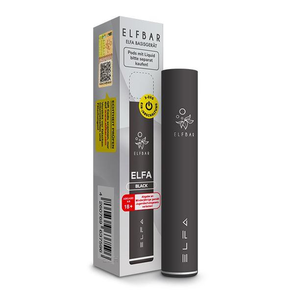 Elfbar Elfa Akku Basisgerät black Elfbar Elfa Akku Basisgerät black