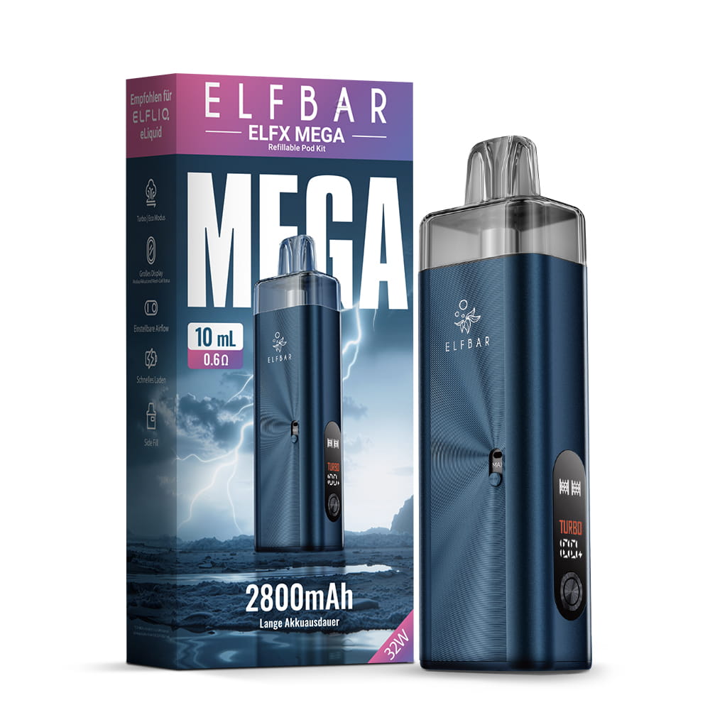 Elfbar ELFX MEGA Pod-System Kit Navy