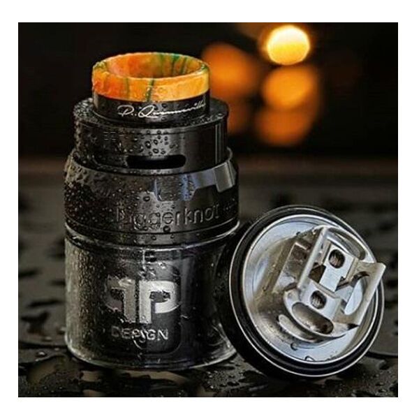 QP Design Juggerknot Mini RTA Selbstwickler Verdampfer QP Design Juggerknot Mini RTA Selbstwickler Verdampfer