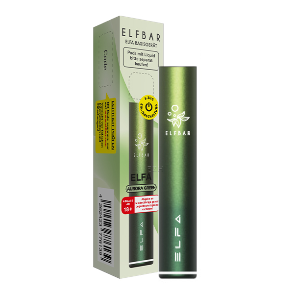 Elfbar Elfa Akku Basisgerät aurora-green