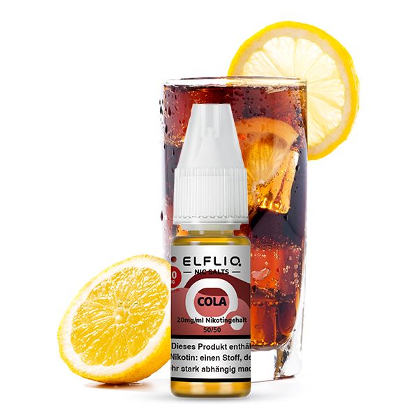ELFBAR Liquid Cola ELFLIQ Nikotinsalz Liquid 10ml ELFBAR Liquid Cola ELFLIQ Nikotinsalz Liquid 10ml