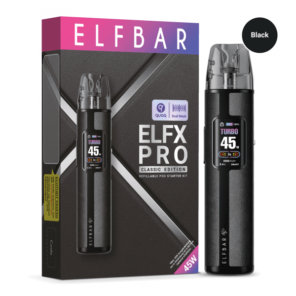 Elfbar ELFX Pro Kit 1200 mAh schwarz