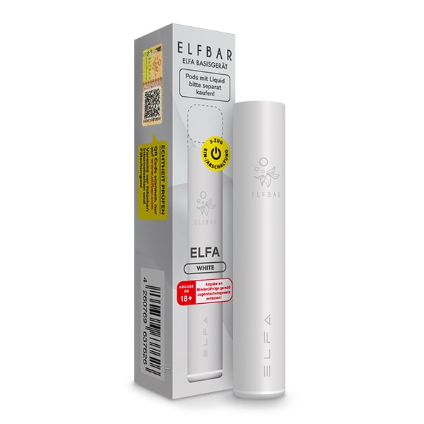 Elfbar Elfa Akku Basisgerät white Elfbar Elfa Akku Basisgerät white