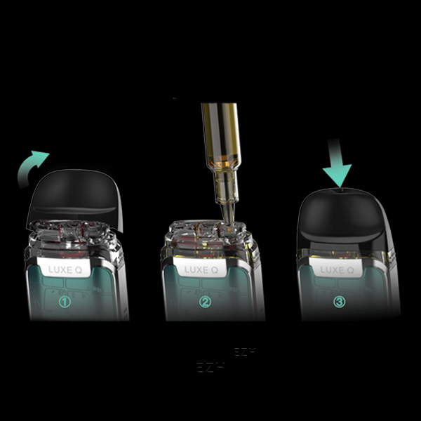 Vaporesso Luxe Q / Q2 Ersatz Pods Vaporesso Luxe Q Ersatz Pods 0,6 Ohm