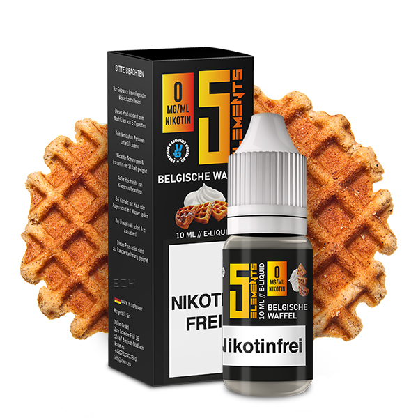 5Elements 10ml Liquid Belgische Waffel 5Elements 10ml Liquid Belgische Waffel
