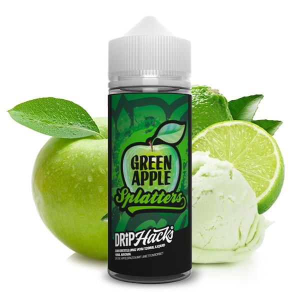 Drip Hacks Green Apple Splatters Aroma Drip Hacks Green Apple Splatters Aroma