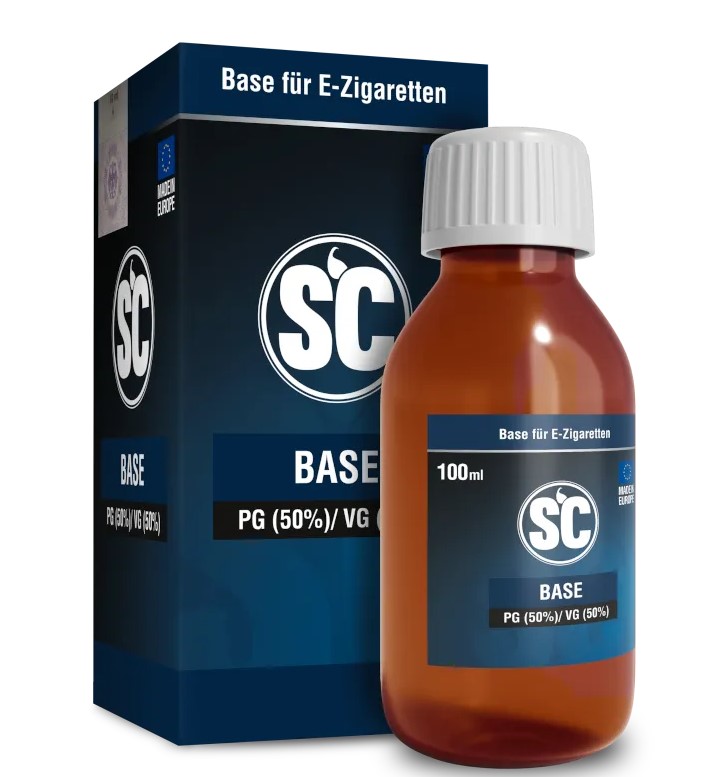 SC Liquid Base 100ml ohne Nikotin SC Liquid Base 100ml ohne Nikotin 50VG / 50PG