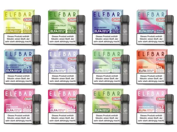 Elfbar Elfa Pod Prefilled (2 Stück) Elfbar Elfa Pod Prefilled (2 Stück) Pineapple Coconut