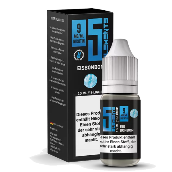 5Elements 10ml Liquid Eisbonbon 5Elements 10ml Liquid Eisbonbon