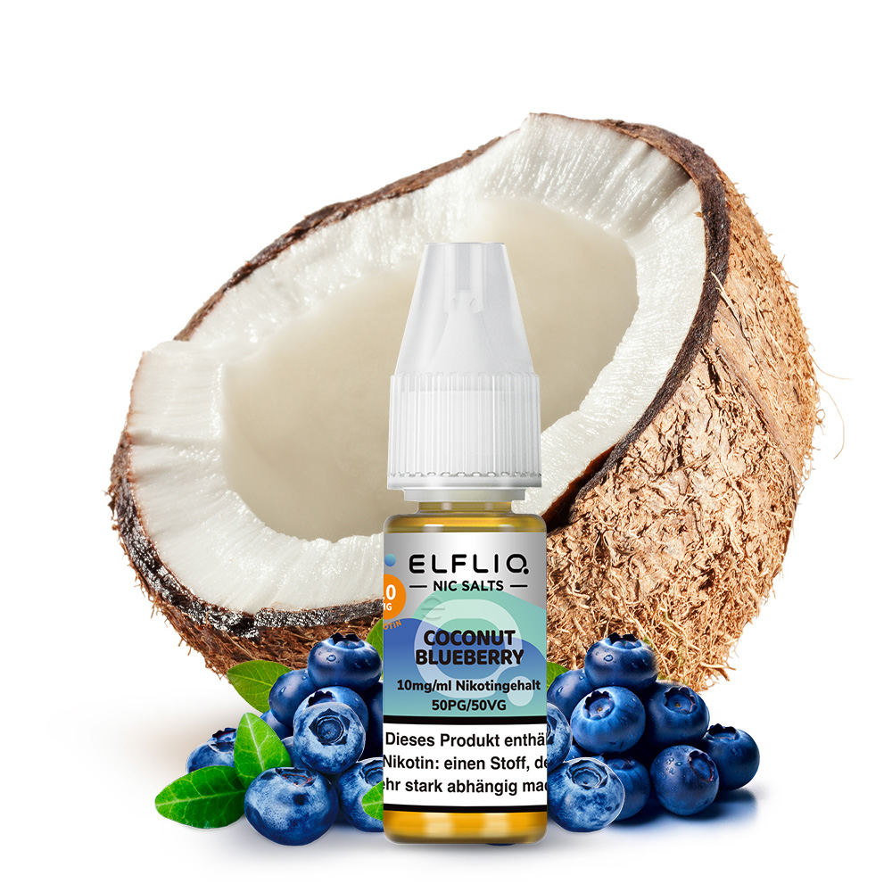 Elfliq Coconut Blueberry Liquid