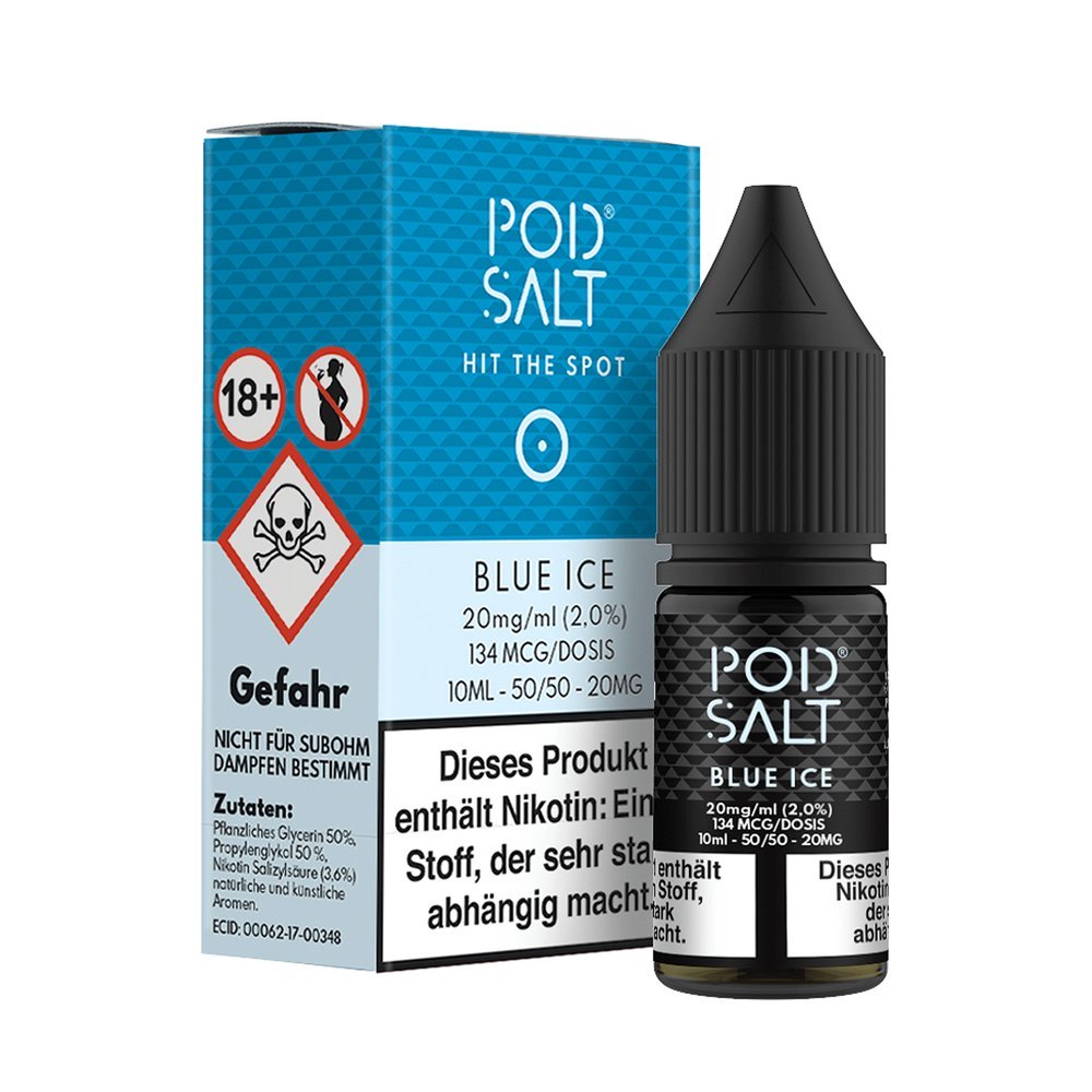 Pod Salt - Blue Ice 20mg Nikotinsalz Liquid Pod Salt - Blue Ice 20mg Nikotinsalz Liquid