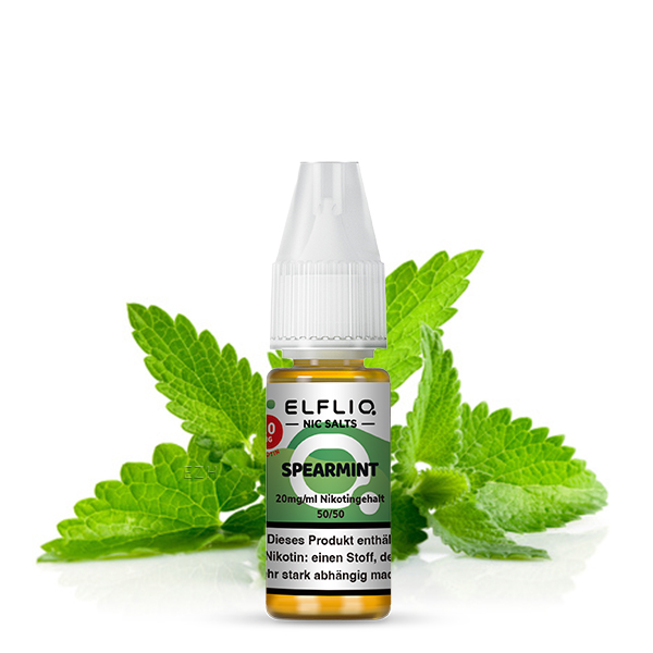 ELFBAR Liquid Spearmint ELFLIQ Nikotinsalz Liquid 10ml ELFBAR Liquid Spearmint ELFLIQ Nikotinsalz Liquid 10ml