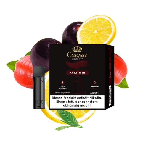 Caesar Pod - Acai Mix 20mg (2er Pack)  Caesar Pod - Acai Mix 20mg (2er Pack)