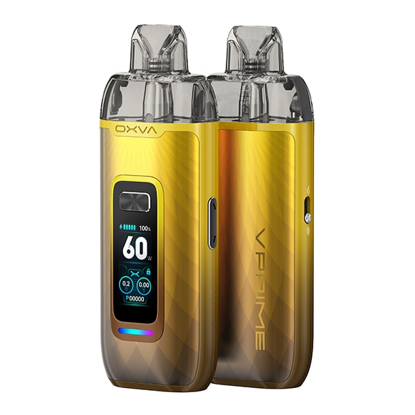 OXVA VPRIME Pod Kit 2600mAh gold OXVA VPRIME Pod Kit 2600mAh gold