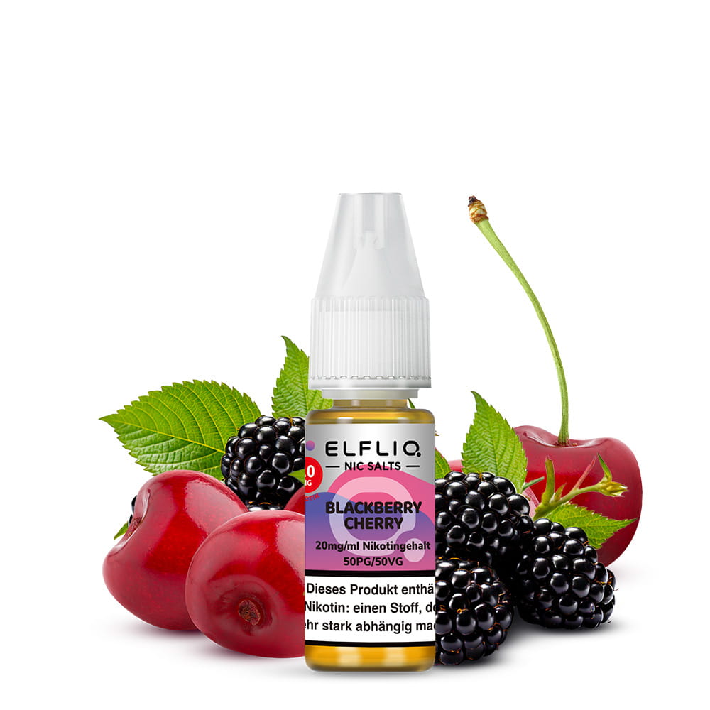 Elfliq Blackberry Cherry Liquid