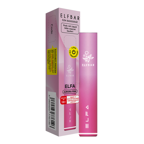 Elfbar Elfa Akku Basisgerät aurura-pink Elfbar Elfa Akku Basisgerät aurura-pink