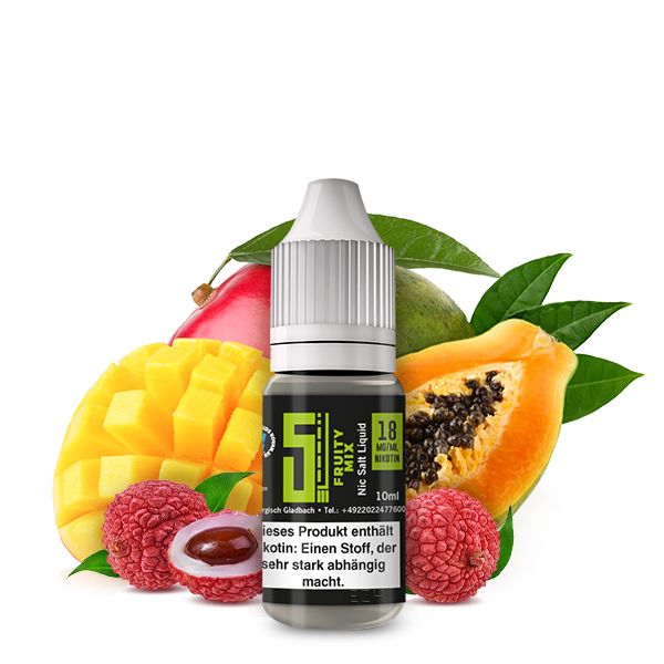 5EL 10ml Nikotinsalz Liquid - Fruity Mix 5EL 10ml Nikotinsalz Liquid - Fruity Mix