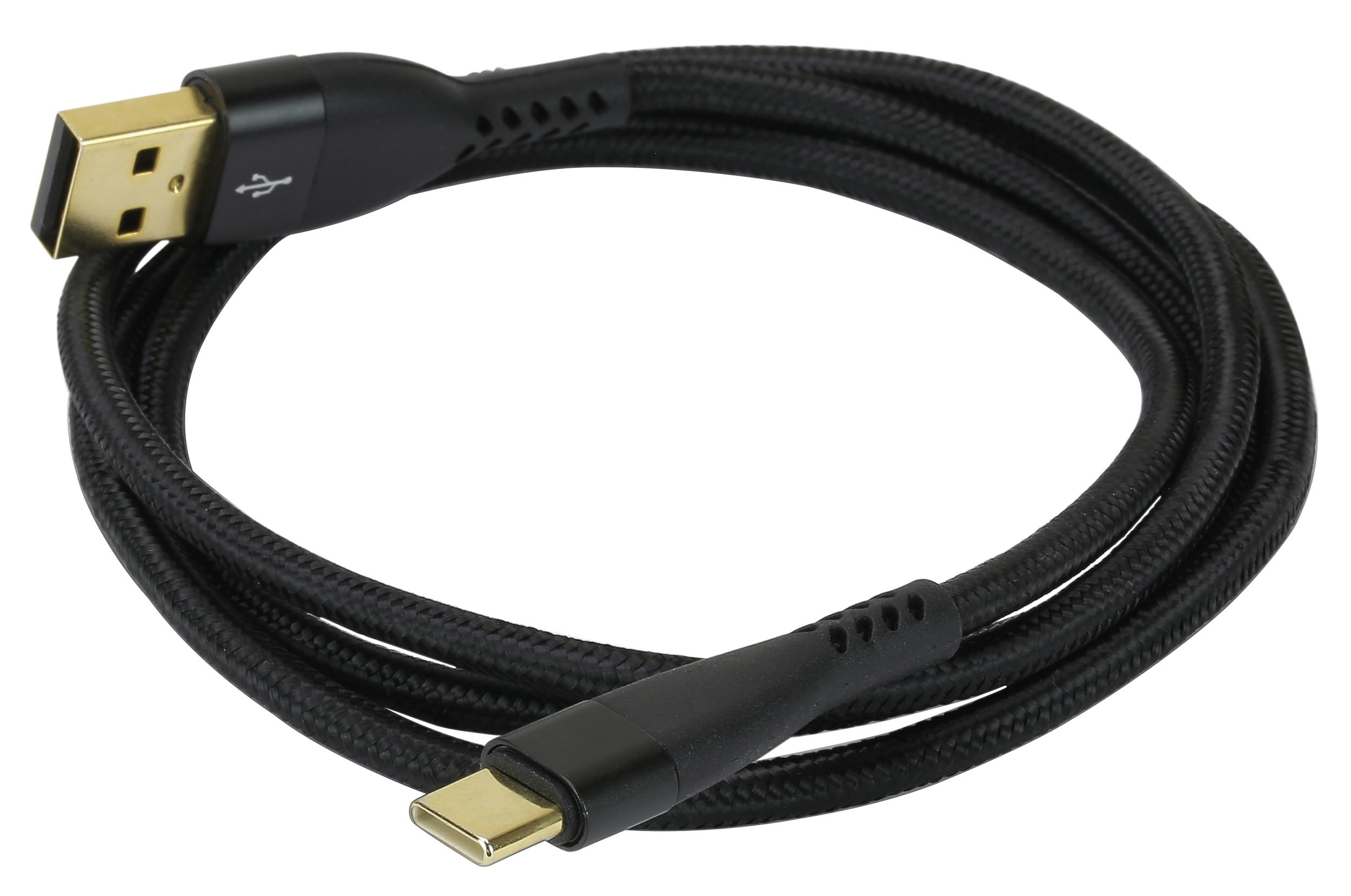 Das S-Impuls USB-Adapterkabel hat vergoldete Kontaktflächen.