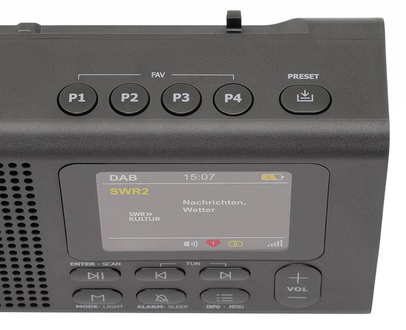 Dynavox-DAB-Radio-DBT-200 Speicherplätze.