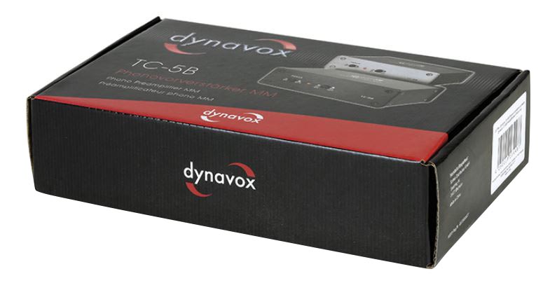 Dynavox Phono-Vorverstärker TC-5B Packshot.