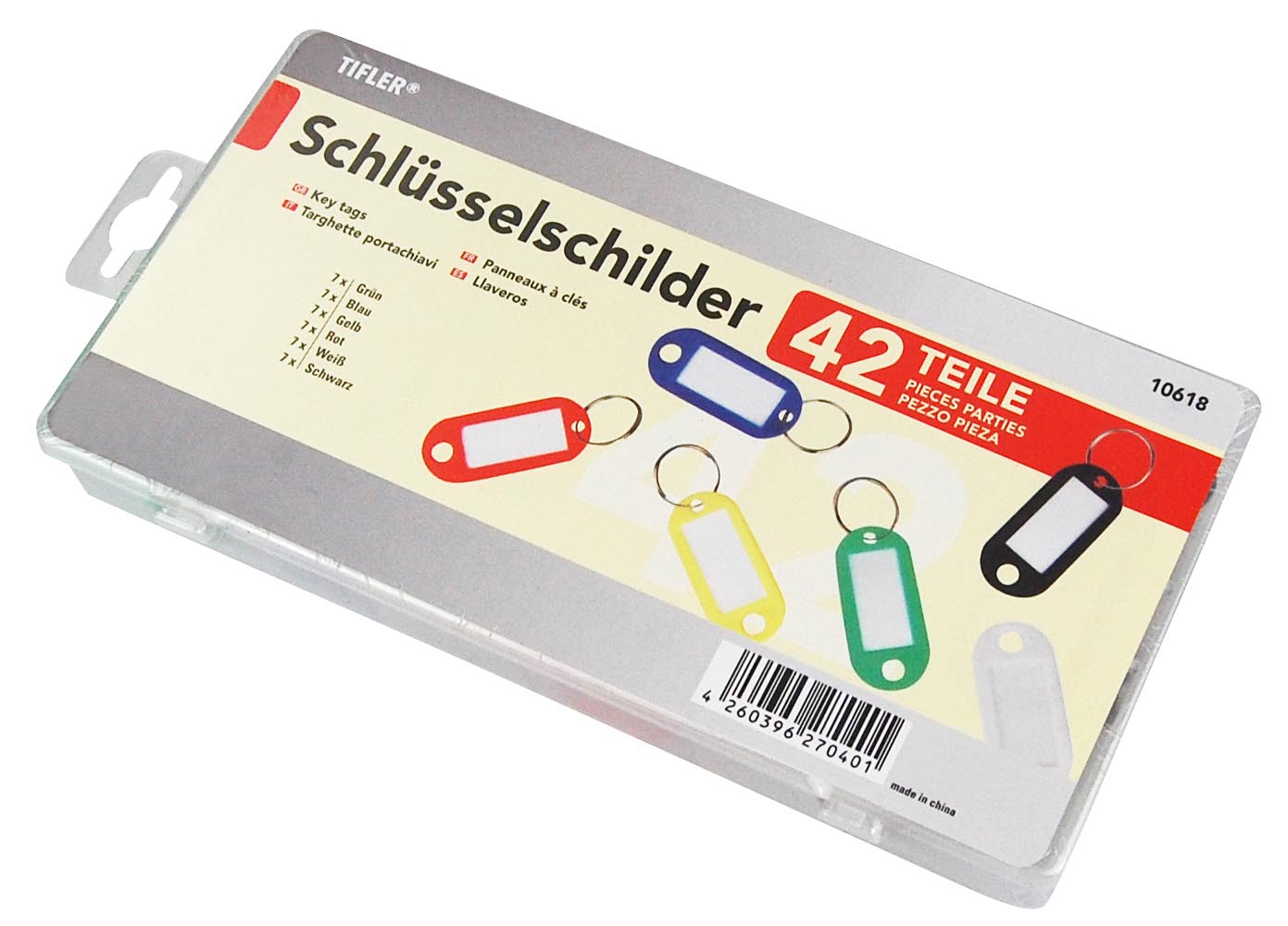 Produktbild Tifler Schlüsselanhänger.
