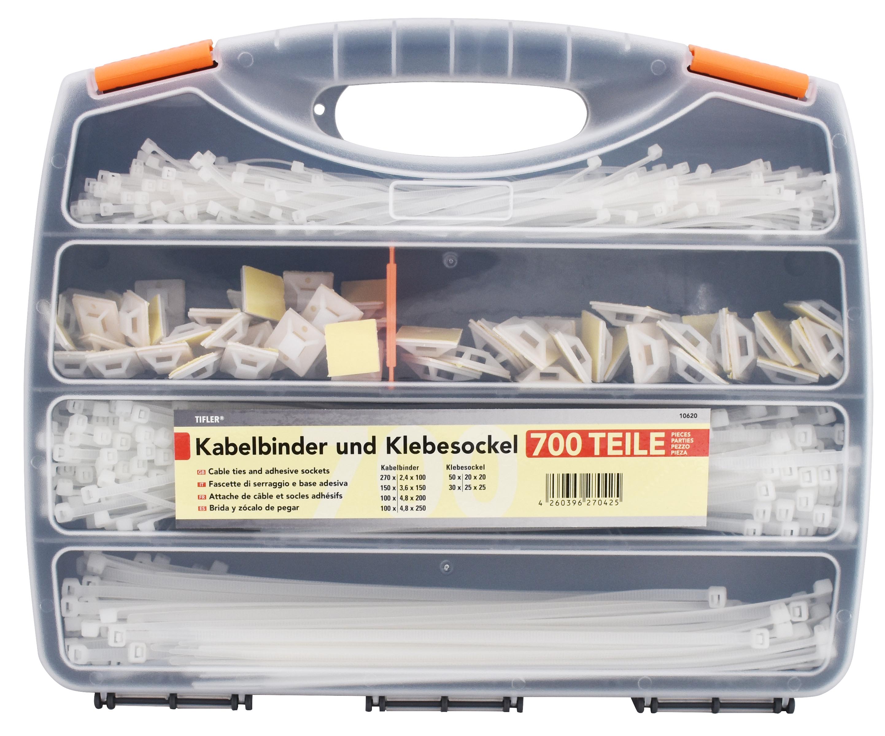 Produktbild Tifler Kabelbinder-Koffer.