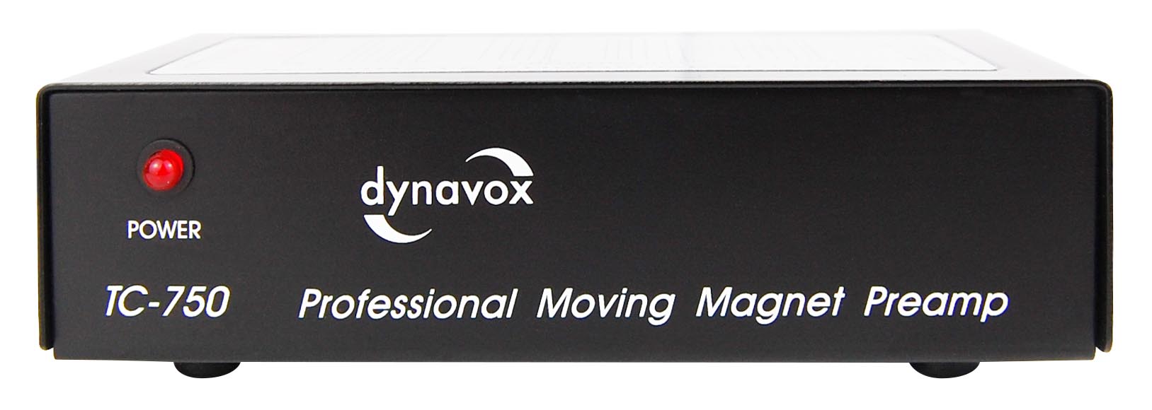 Einfach aber gut. Der Dynavox TC-750 mit ausgelagertem Netzteil passt in jedes Regal.