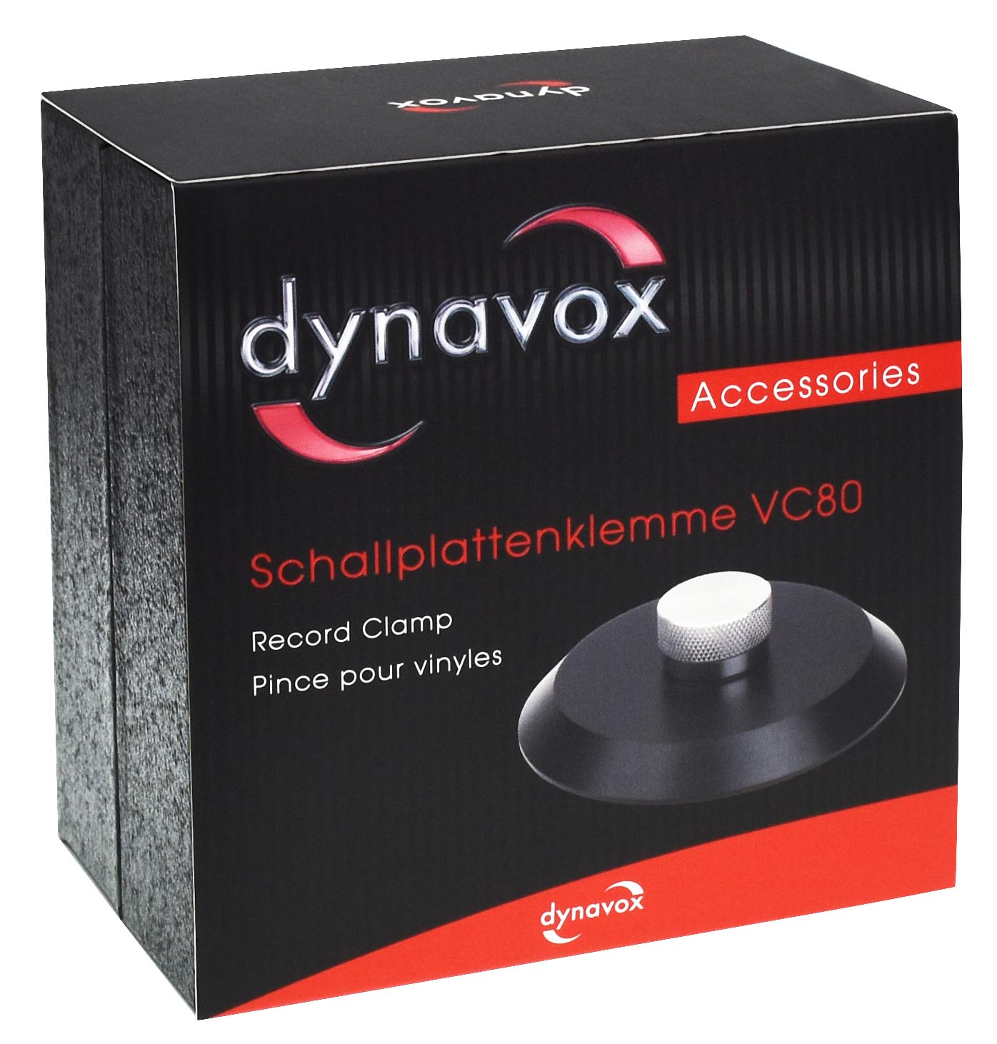 Dynavox Schallplattenklemme VC80 Packshot.