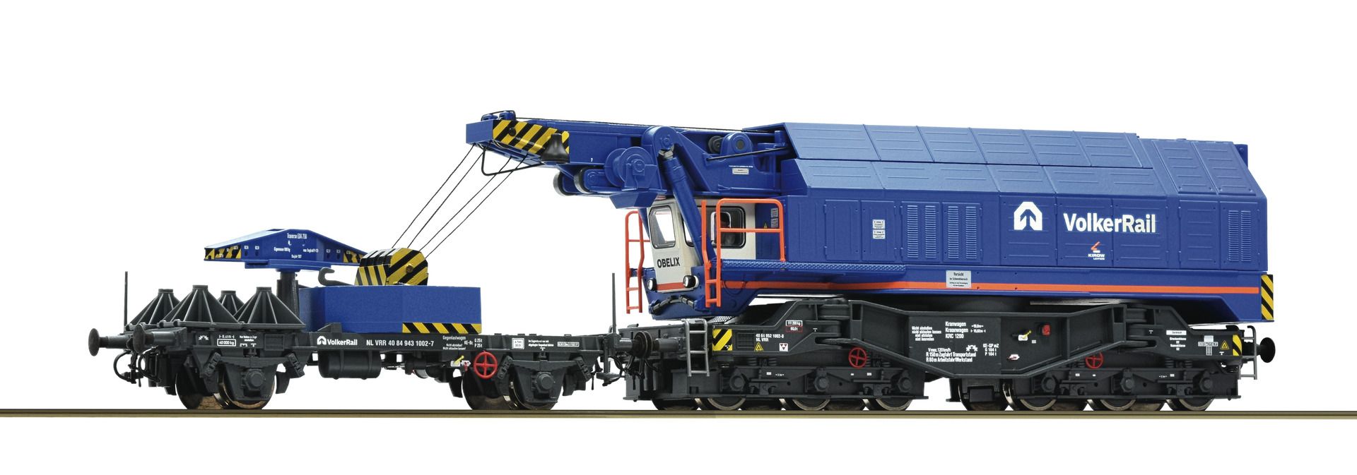 Roco 7310023 - Eisenbahndrehkran EDK 750, VolkerRail, Ep.VI, DC-Sound