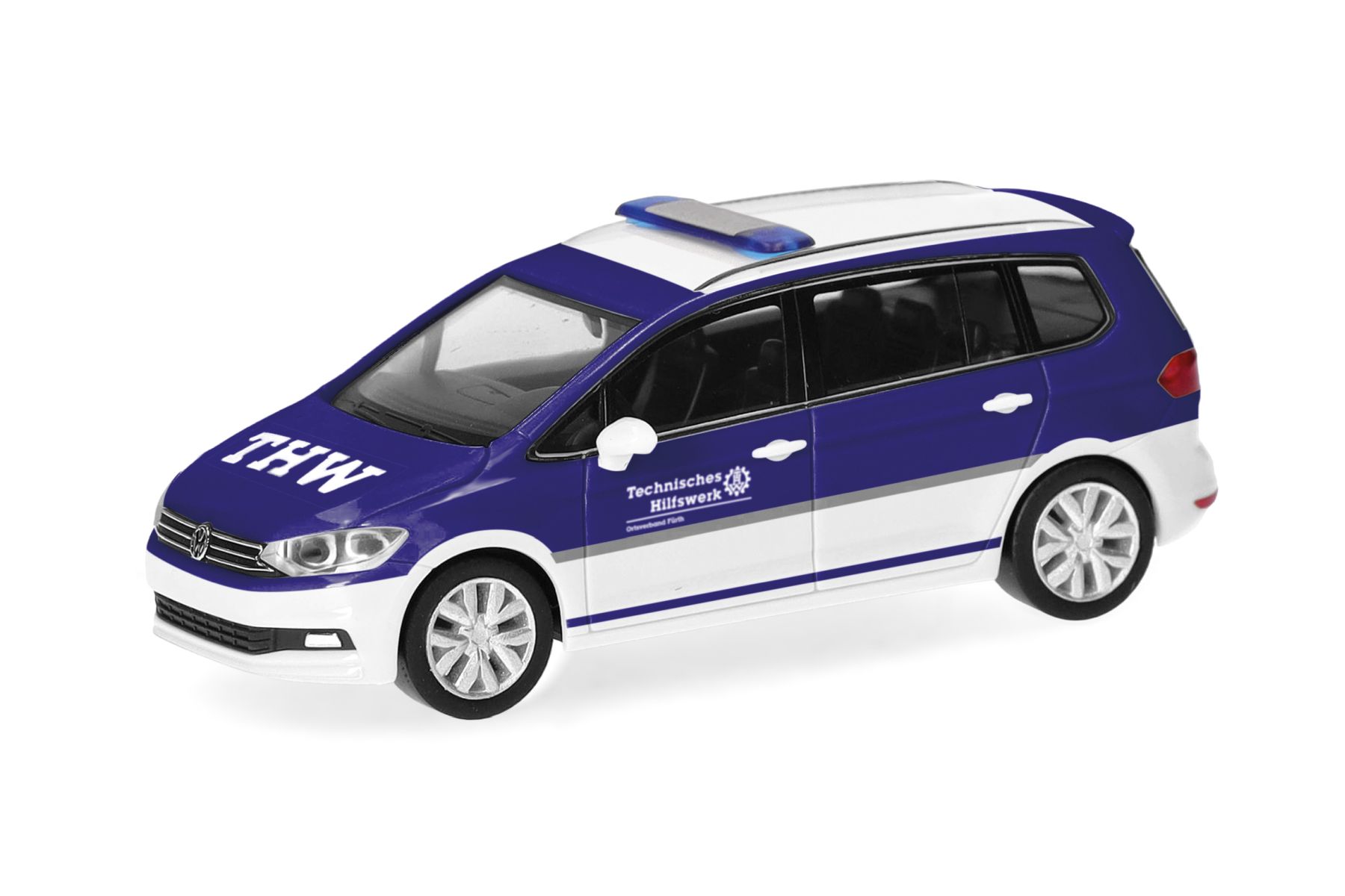 Herpa 098373 - Volkswagen (VW) Touran "THW Fürth" Herpa 098373 - Volkswagen (VW) Touran "THW Fürth"