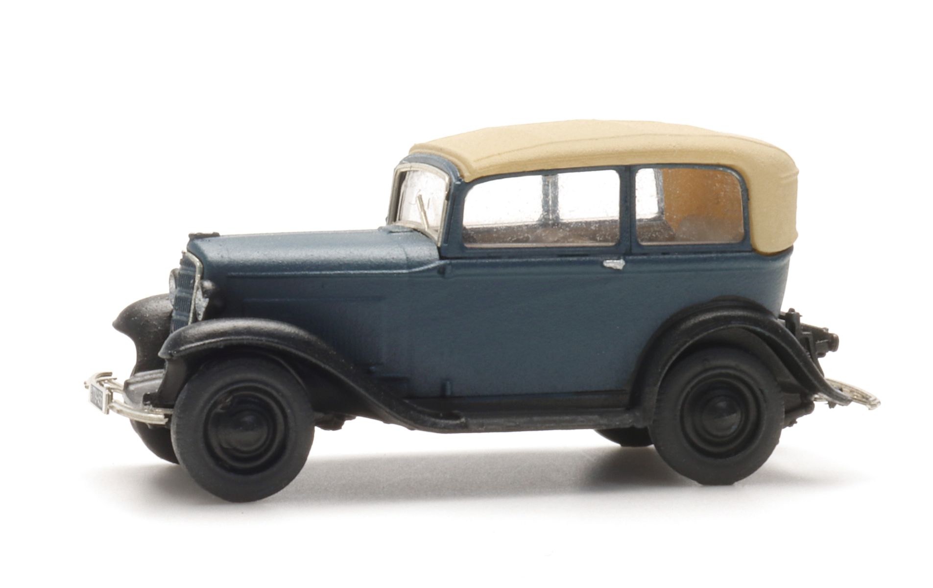 Artitec 316.137 - Opel P4, Dach geschlossen, blau