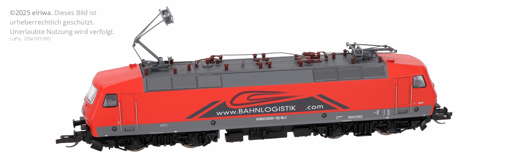 Beckmann 1011658 - E-Lok 120 201-9, Bahnlogistik24, Ep.VI, DC-Sound Beckmann 1011658 - E-Lok 120 201-9, Bahnlogistik24, Ep.VI, DC-Sound