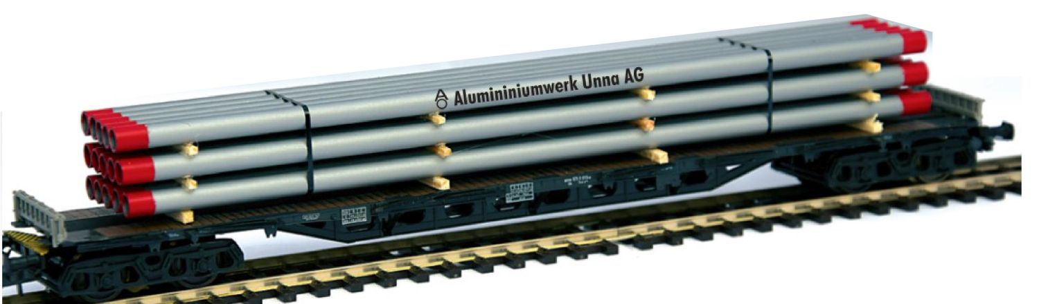 Loewe 2285 - Ladegut Aluröhren 'ALUMINIUMWERK UNNA', 200 mm