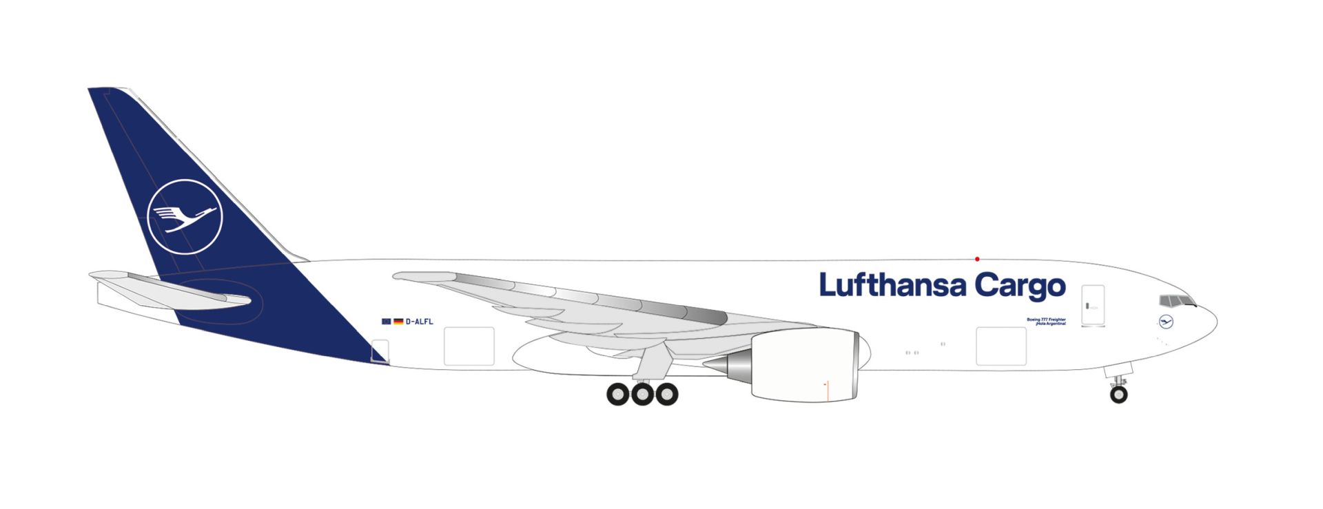 Herpa 533188-002 - Lufthansa Cargo Boeing 777F – D-ALFL Herpa 533188-002 - Lufthansa Cargo Boeing 777F – D-ALFL