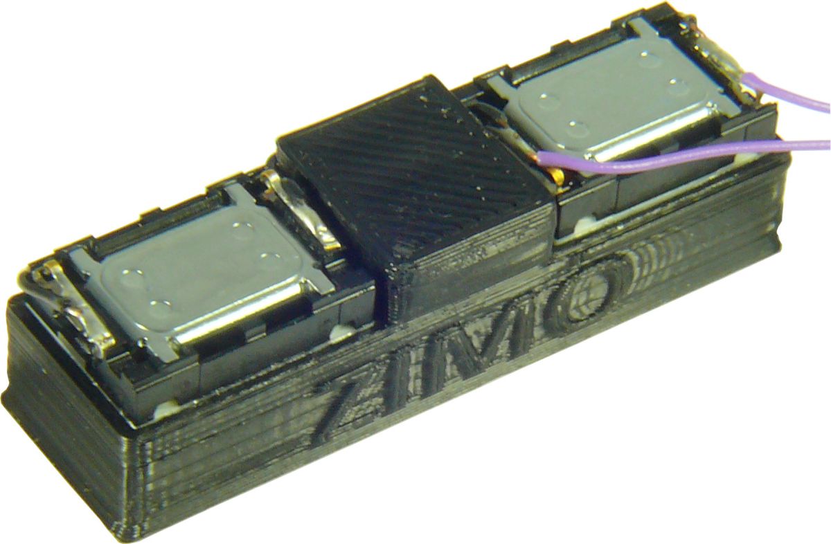 Zimo LS50X15X14 - Lautsprecher 50x15x14mm 4 Ohm