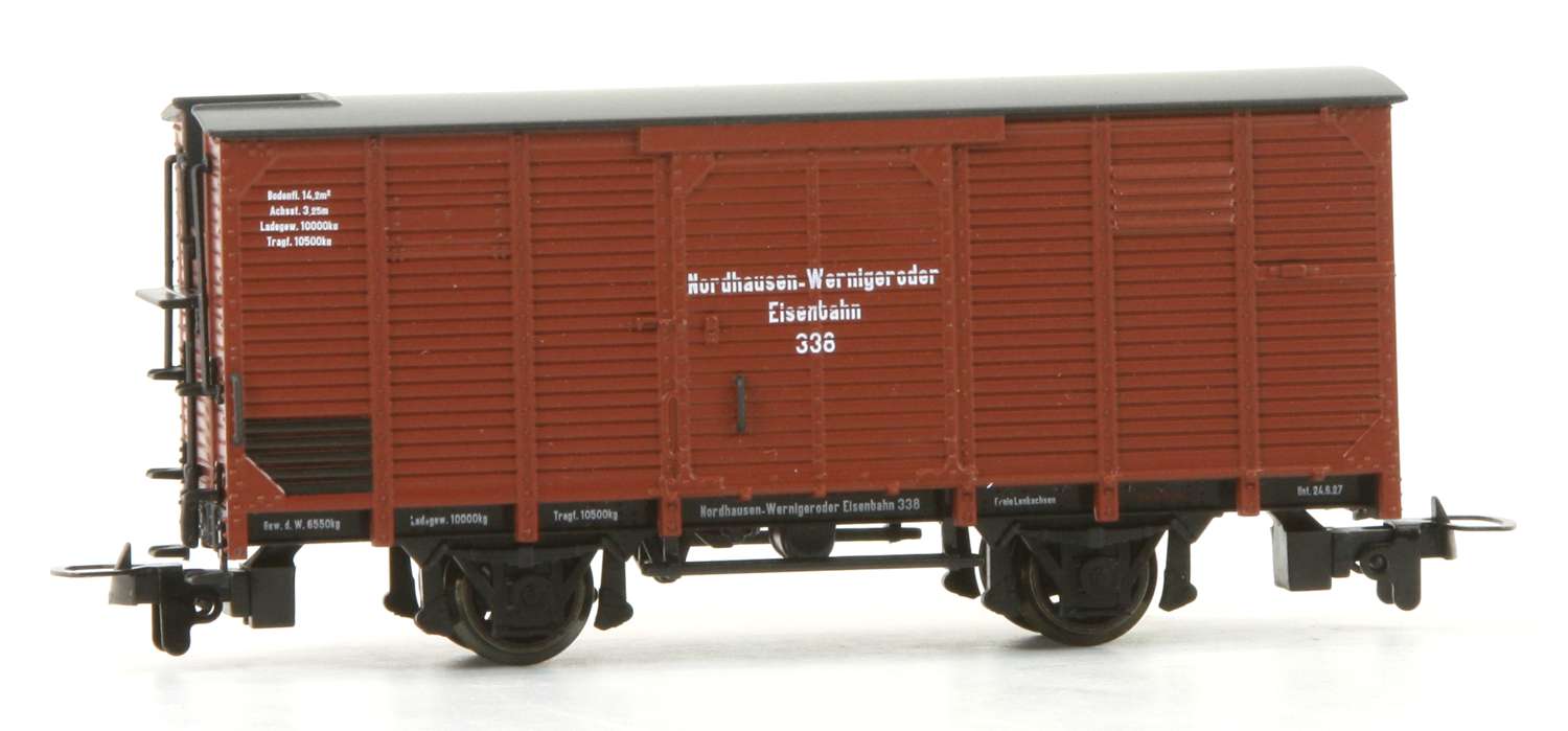 Tillig 01273 - 3er Set Güterwagen, NWE-GHE, Ep.II