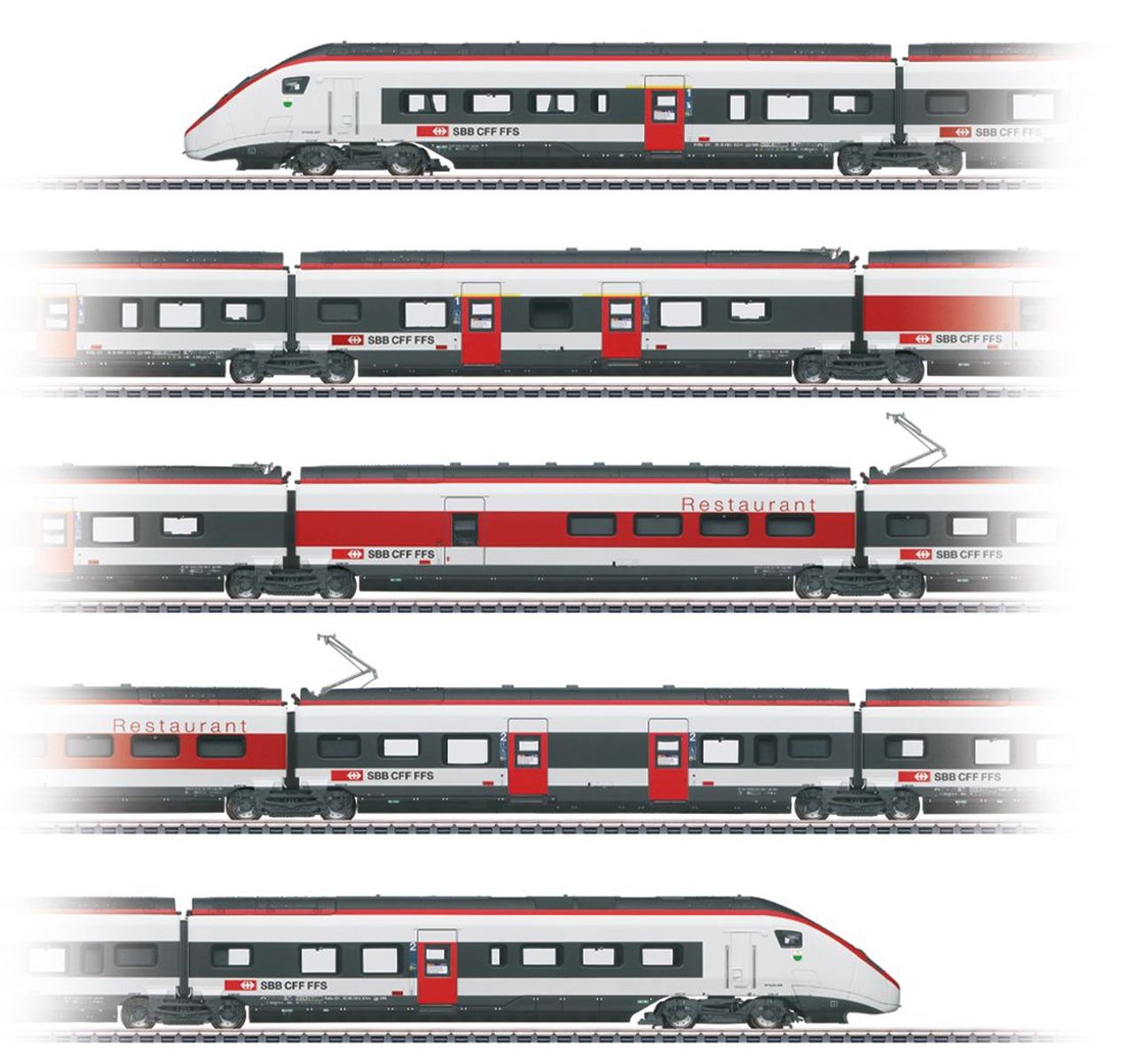 Märklin 39812 - Triebzug 'Giruno' RABe 501 022, SBB, Ep.VI, MFX+-Sound